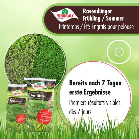 5 kg Engrais pour gazon VERDURMAX® Printemps / Été x 2 - Image 3