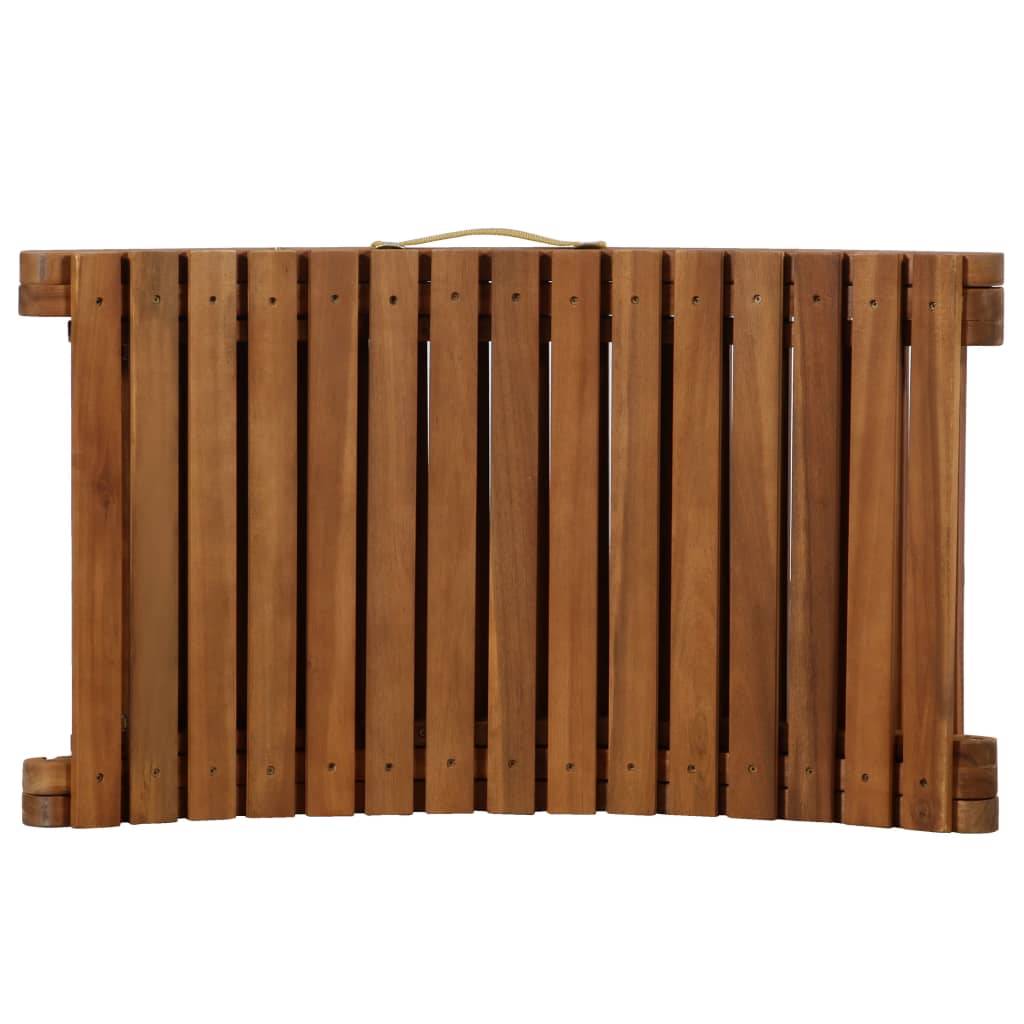 Duo Lits Soleil Acacia Massif Pliants Oreillers Terrasse Gris – ComfortXL Outdoor Living - Image 6