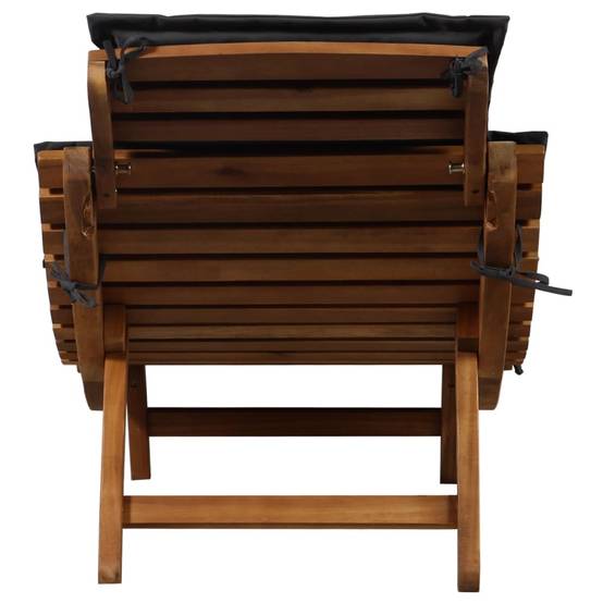 Duo Lits Soleil Acacia Massif Pliants Oreillers Terrasse Gris – ComfortXL Outdoor Living - Image 5