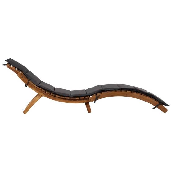 Duo Lits Soleil Acacia Massif Pliants Oreillers Terrasse Gris – ComfortXL Outdoor Living - Image 3