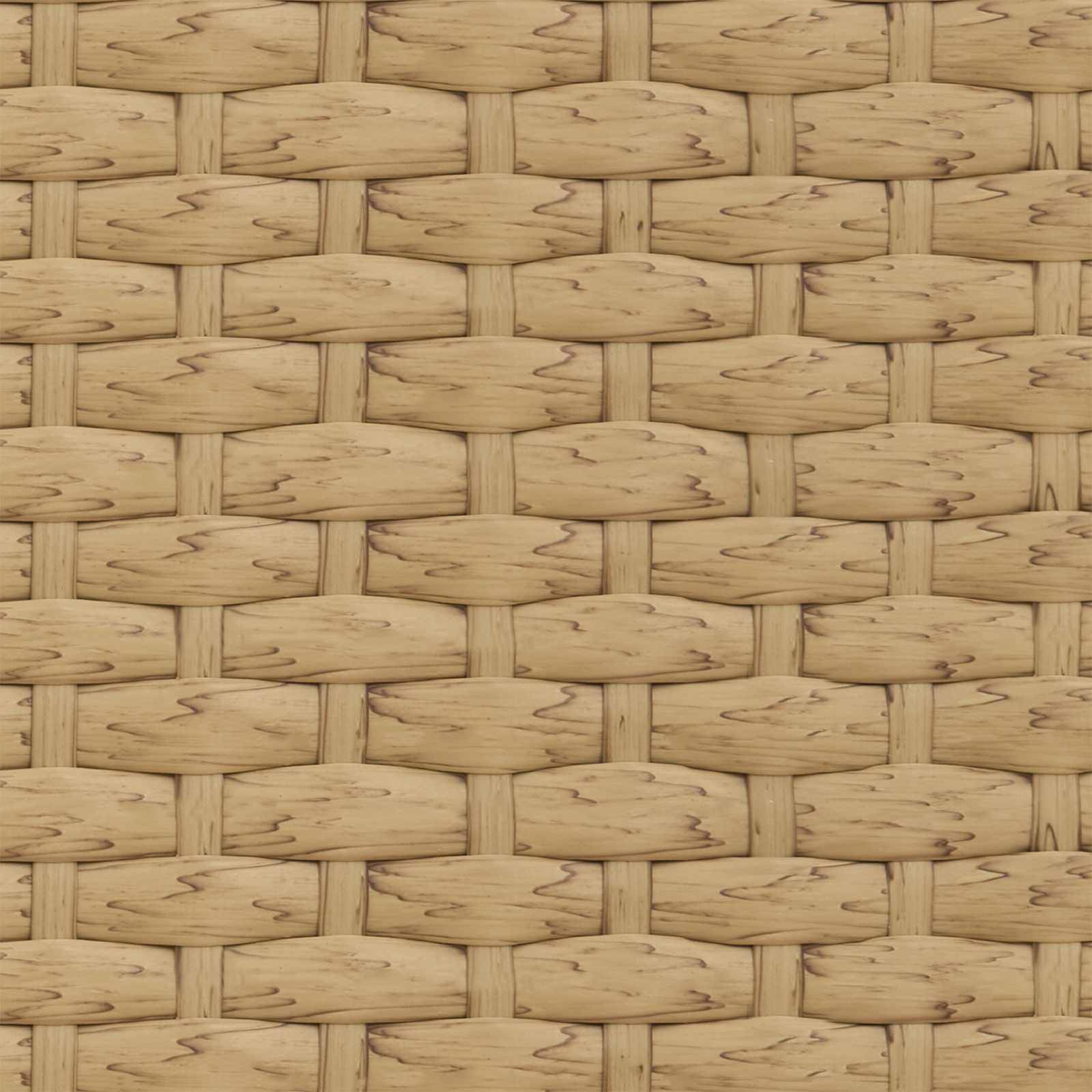 Vidaxl - Ensemble de canapé de jardin avec coussin 2 pcs Naturel vidaXL 42026821 - Image 9