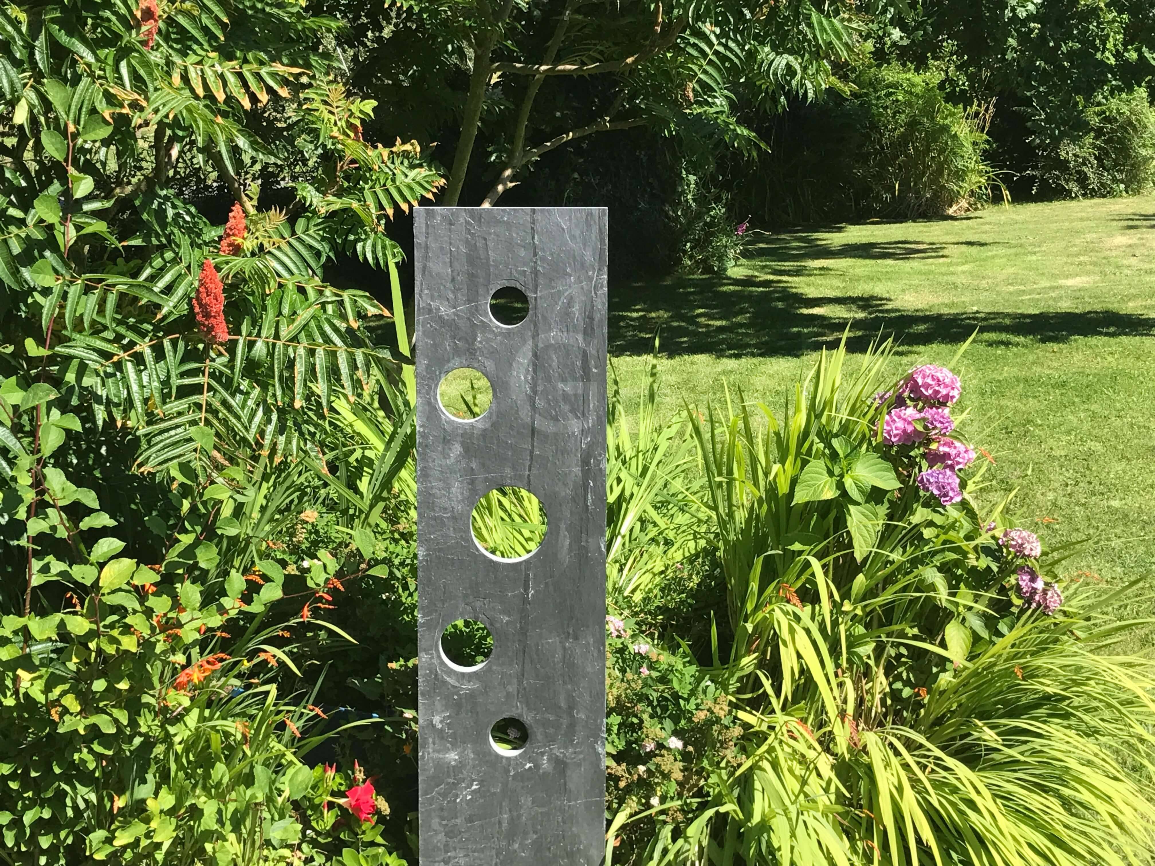 TOTEM ARDOISE 120 cm - BULLES - Image 1