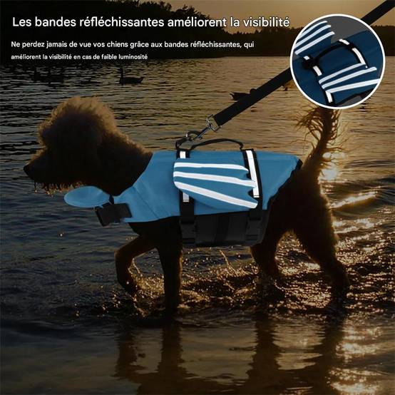 Gilet de sauvetage pour chien - Design d'ailes DtopbuyAge - Image 4