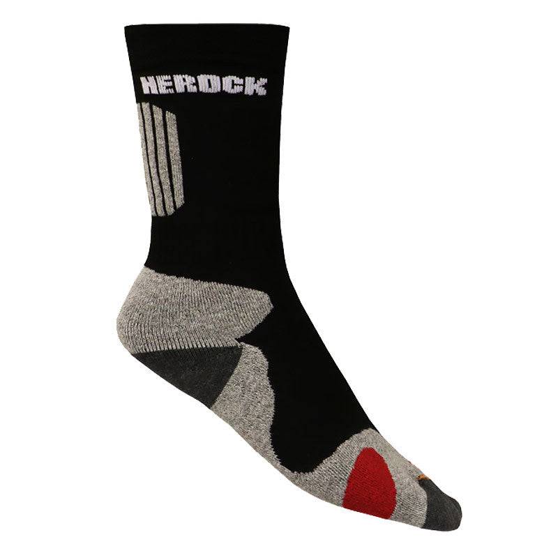 Herock - Paire de chaussettes hautes HEROCK Voltis noires - taille 40-42 - HEROCK - Image 1