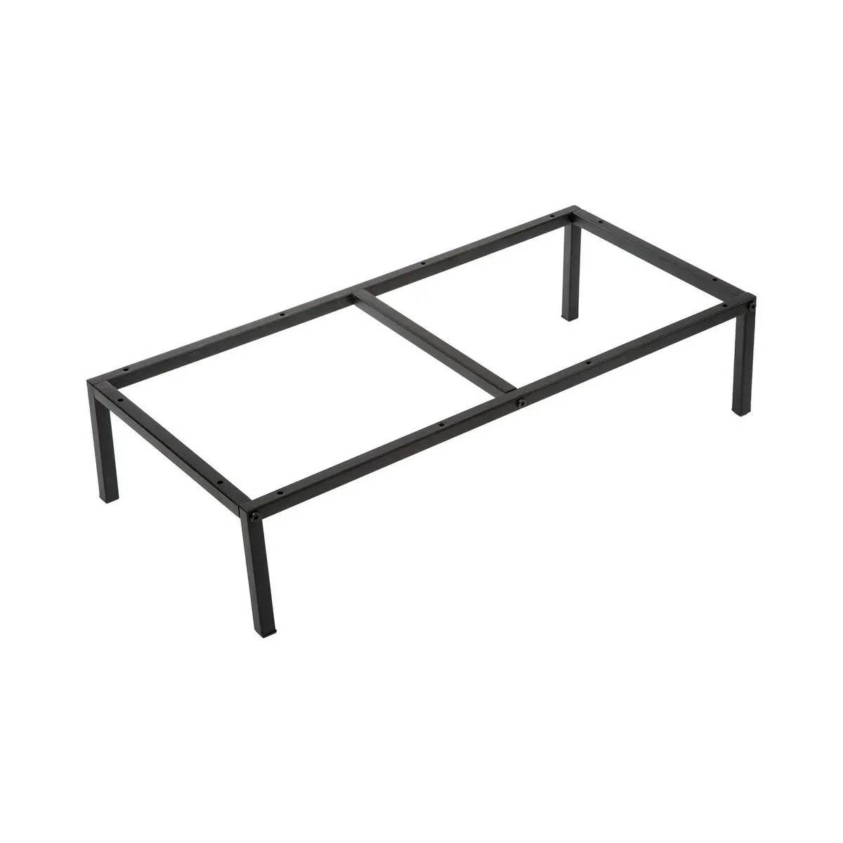 Pied en Métal pour Étagère "Mix n' Modul" 67cm Noir - Image 1