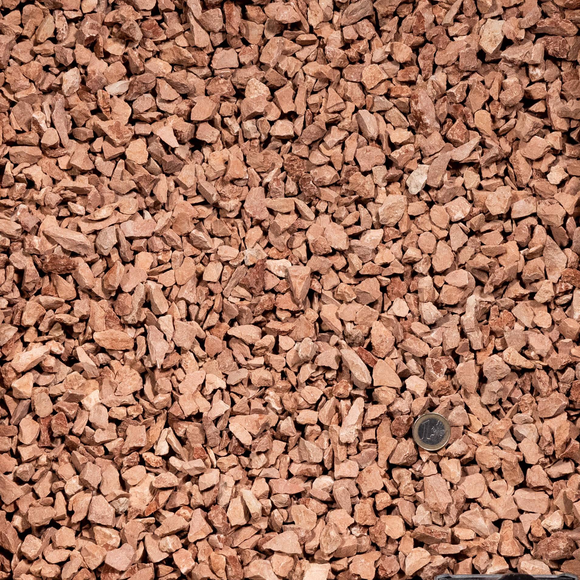 Gravier Calcaire Rouge 8-12 mm - Lot de 3 big bag de 500 kg (30 m²) - RO'MA NATURE - Image 2
