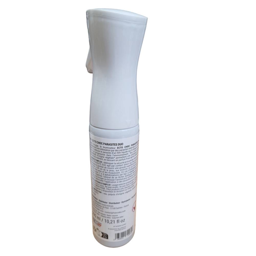 Francodex - Ecto Choc antiparasitaires duo 290 ml pour chiens, chats et habitat - Image 2