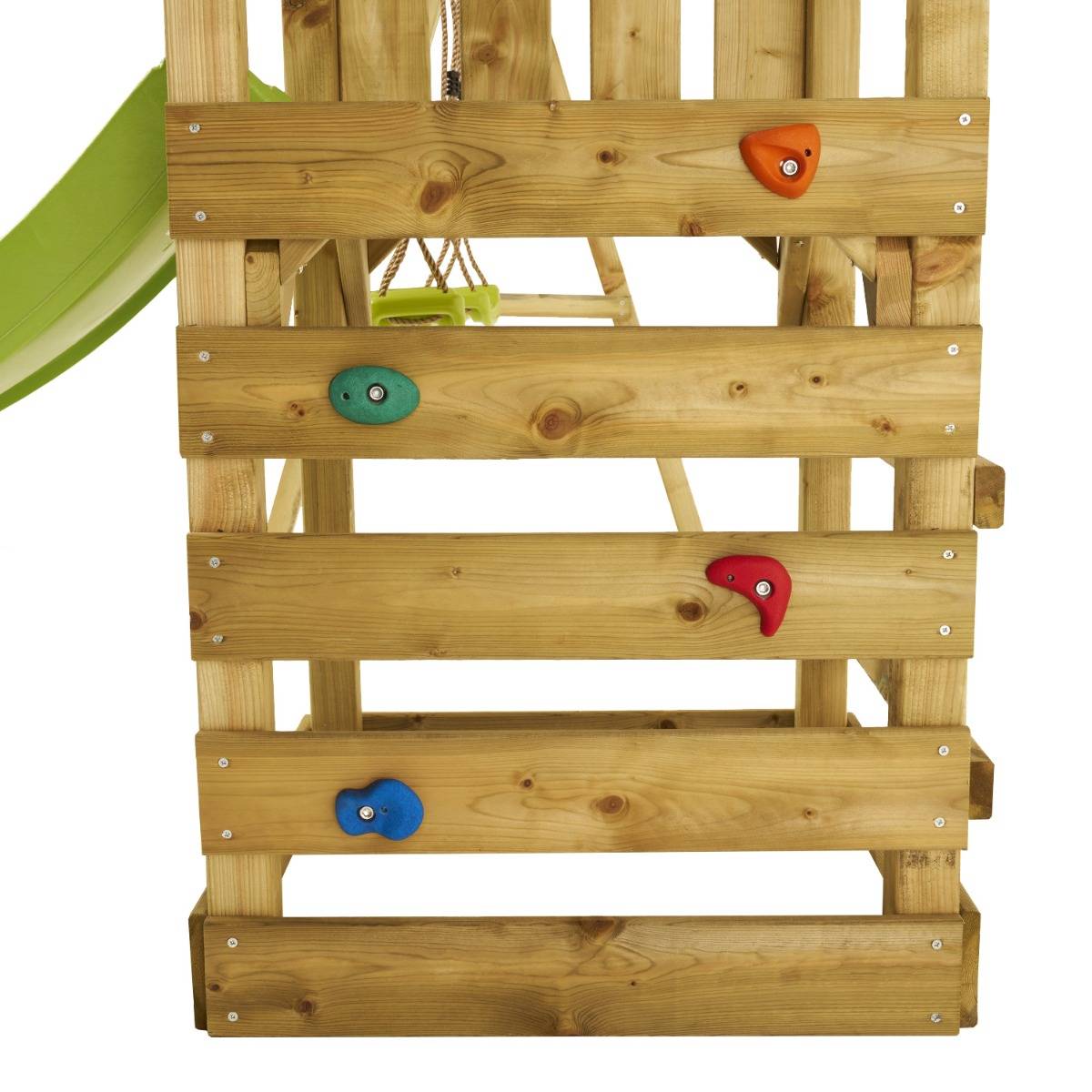 Kangui - Aire de jeux bois enfant : plateforme 90 cm avec toboggan WALLI Kangui - Image 6