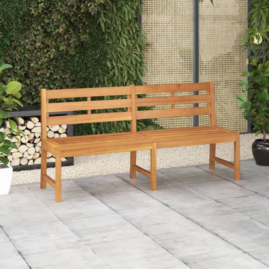 Maison Chic - Banc de jardin - Banc d'extérieur - Banquette 180 cm bois de teck solide-JU13933 - Image 2