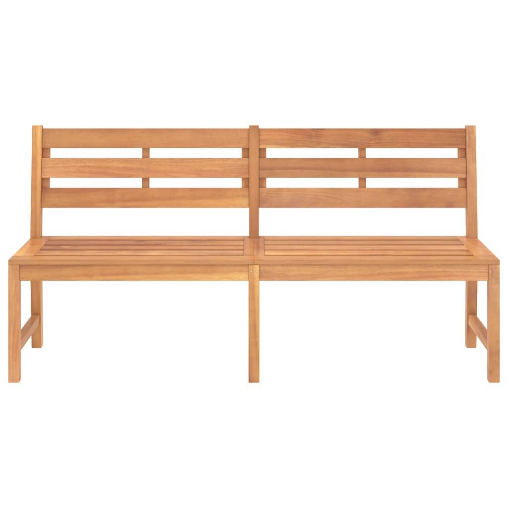 Maison Chic - Banc de jardin - Banc d'extérieur - Banquette 180 cm bois de teck solide-JU13933 - Image 3