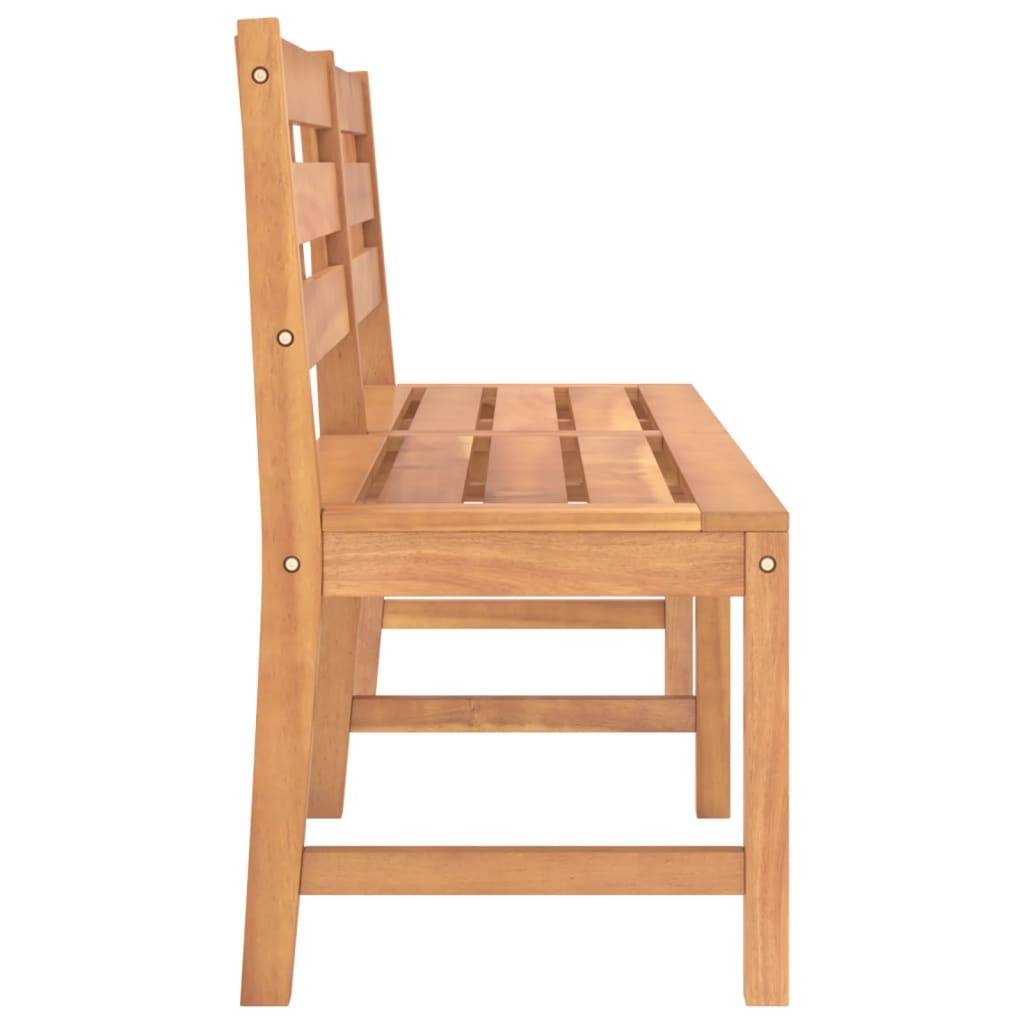 Maison Chic - Banc de jardin - Banc d'extérieur - Banquette 180 cm bois de teck solide-JU13933 - Image 4