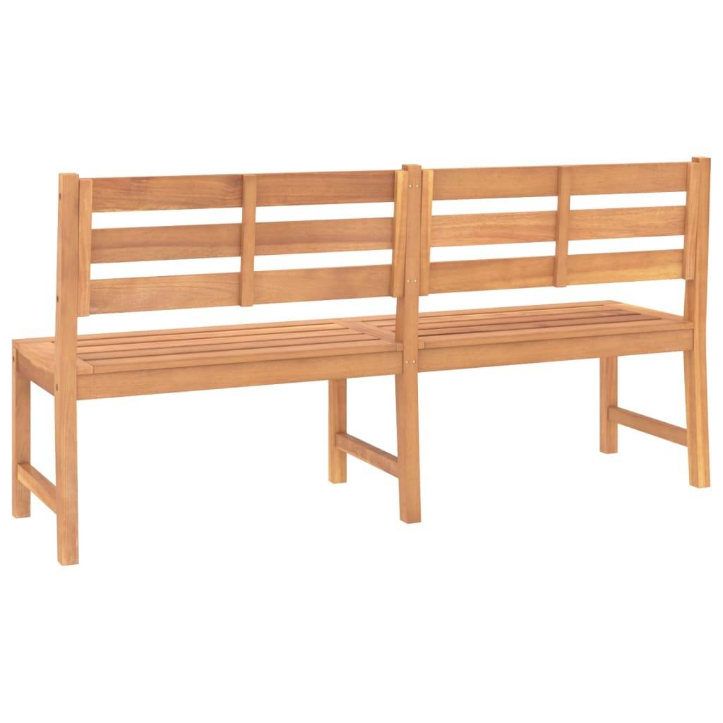 Maison Chic - Banc de jardin - Banc d'extérieur - Banquette 180 cm bois de teck solide-JU13933 - Image 5