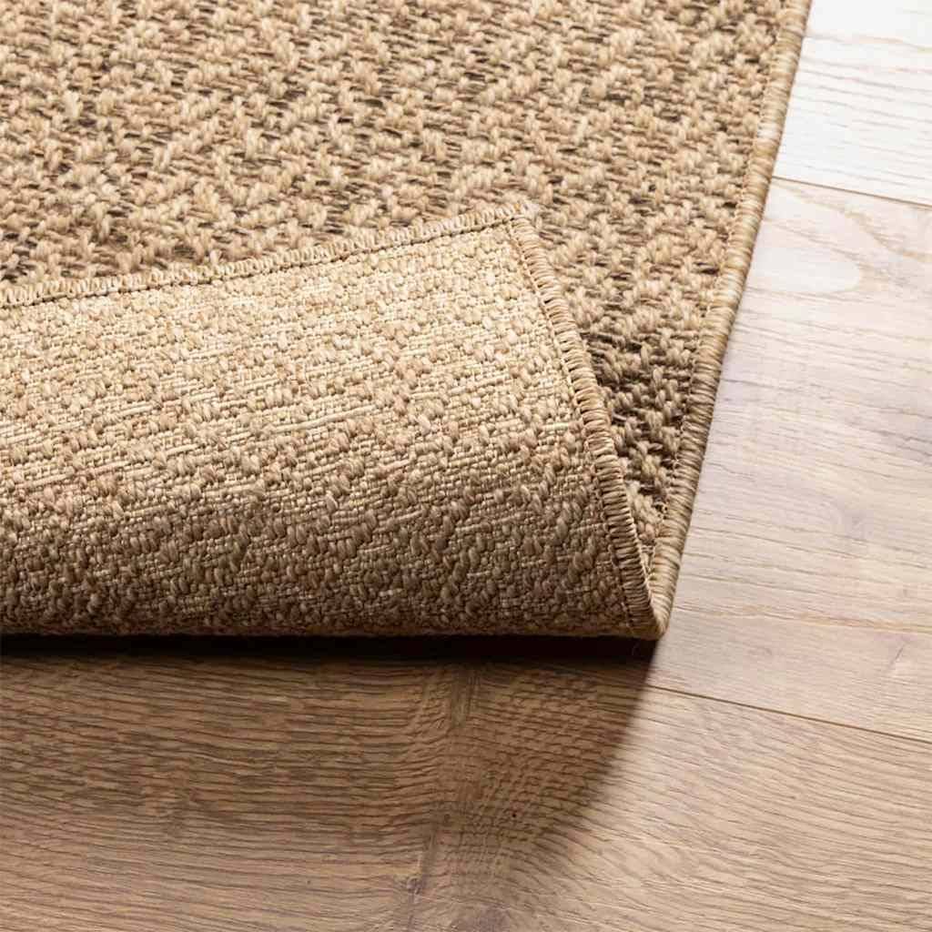 ComfortXL - Tapis Intérieur Extérieur Aspect Jute Résistant aux UV pour Balcon et Salon Brun 120x170 cm – ComfortXL Outdoor Living - Image 7
