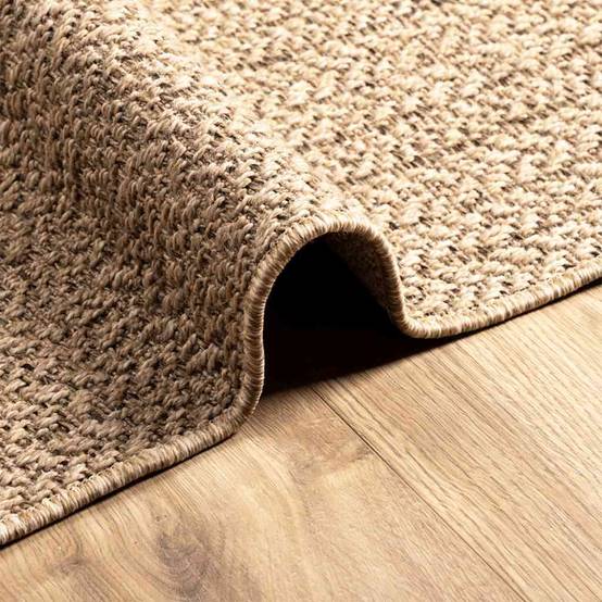 ComfortXL - Tapis Intérieur Extérieur Aspect Jute Résistant aux UV pour Balcon et Salon Brun 120x170 cm – ComfortXL Outdoor Living - Image 6