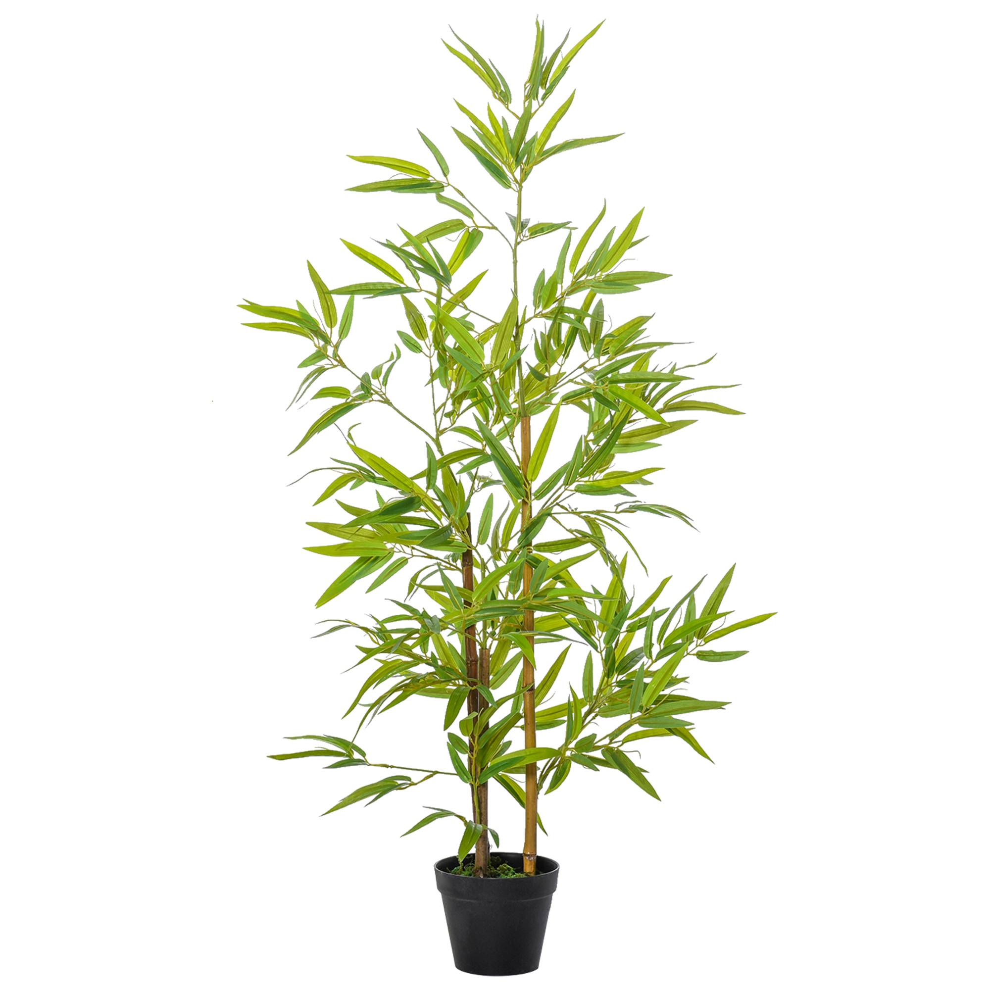 bambou artificiel, plante artificielle, plante décorative en pot, arbre artificiel, décoration d'arbre, 120 cm - Image 2