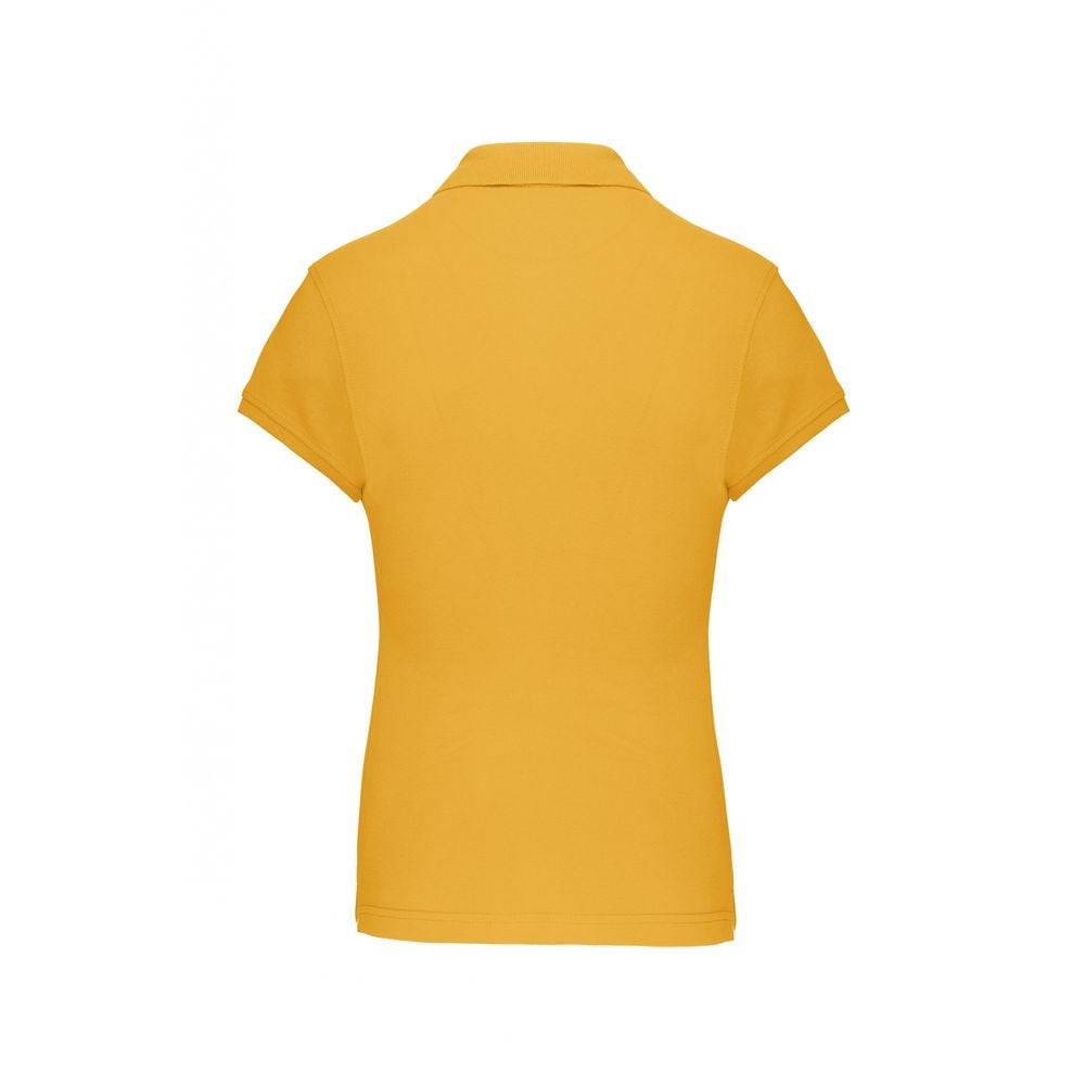 Polo de travail femme Kariban 100% coton Jaune M - Image 2