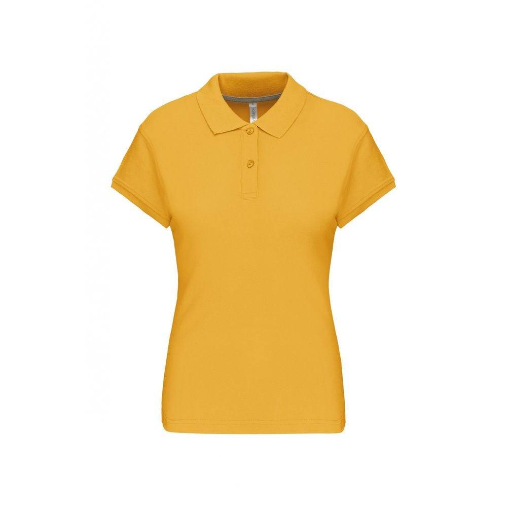 Polo de travail femme Kariban 100% coton Jaune M - Image 1