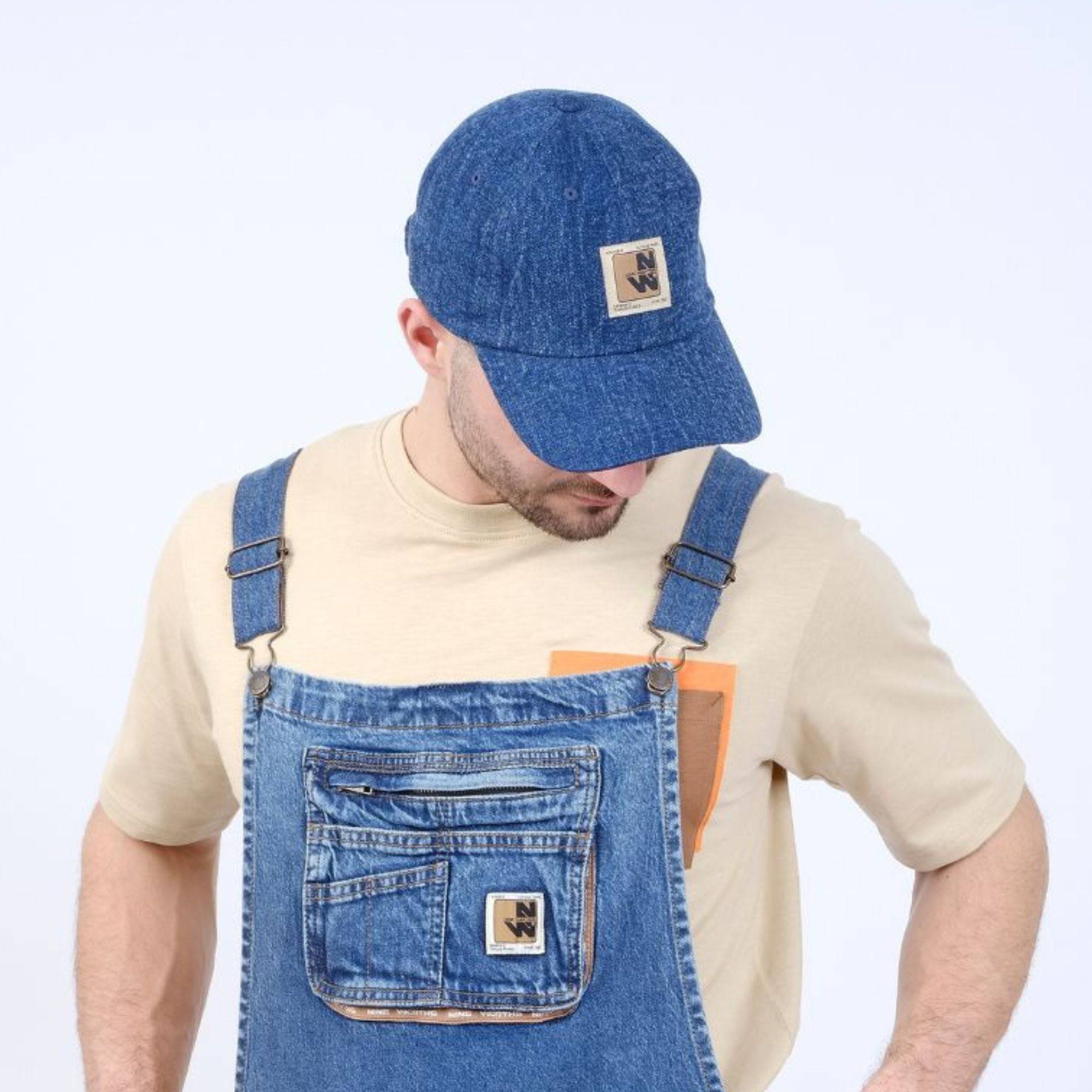 Nineworths - OPAL - CASQUETTE DE TRAVAIL - 1314 | Bleu lavé