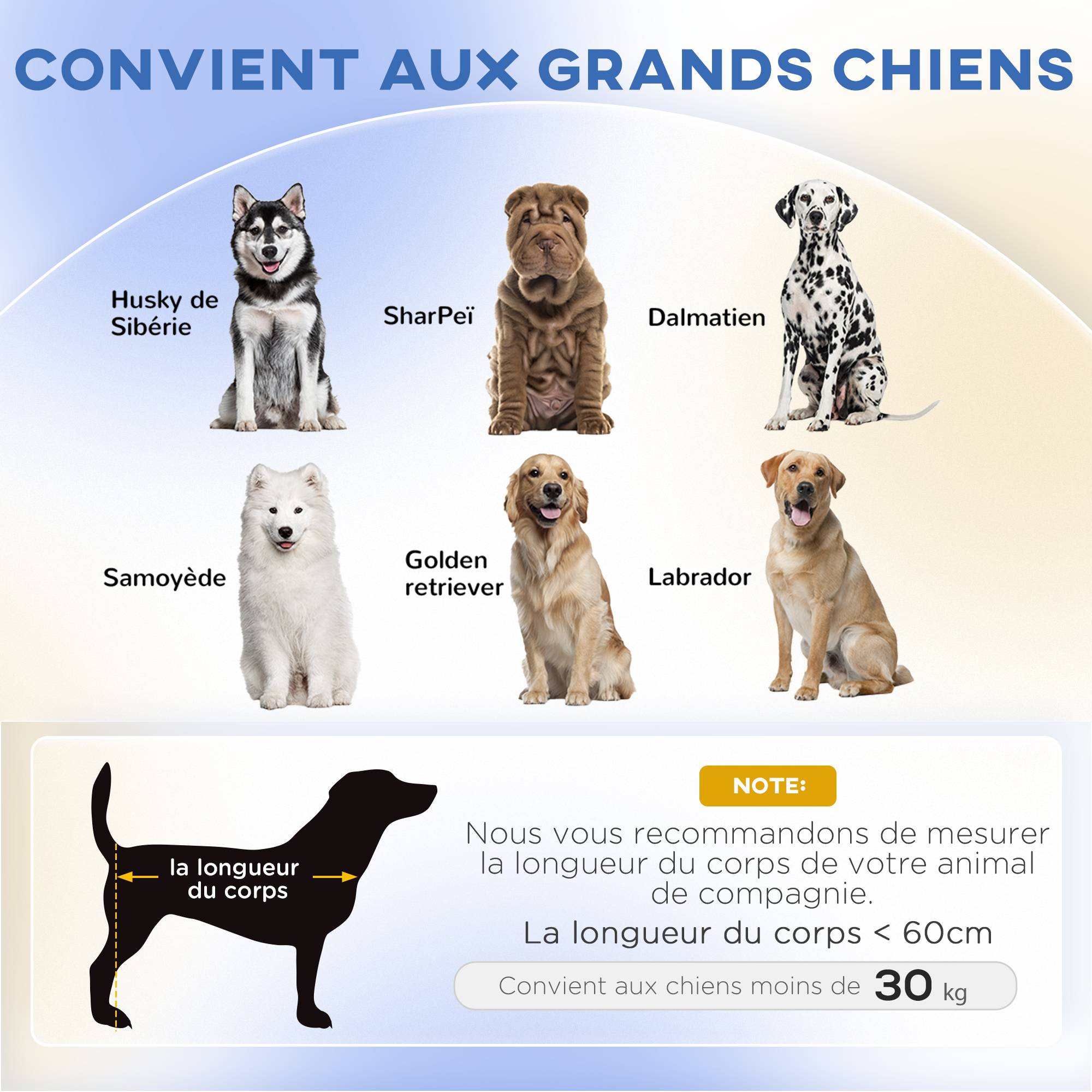 Canapé pour chien grand lit surélevé pour chien coussin lavable cadre en bois tissu polyester 98 x 67 x 25 cm vert clair - Image 6