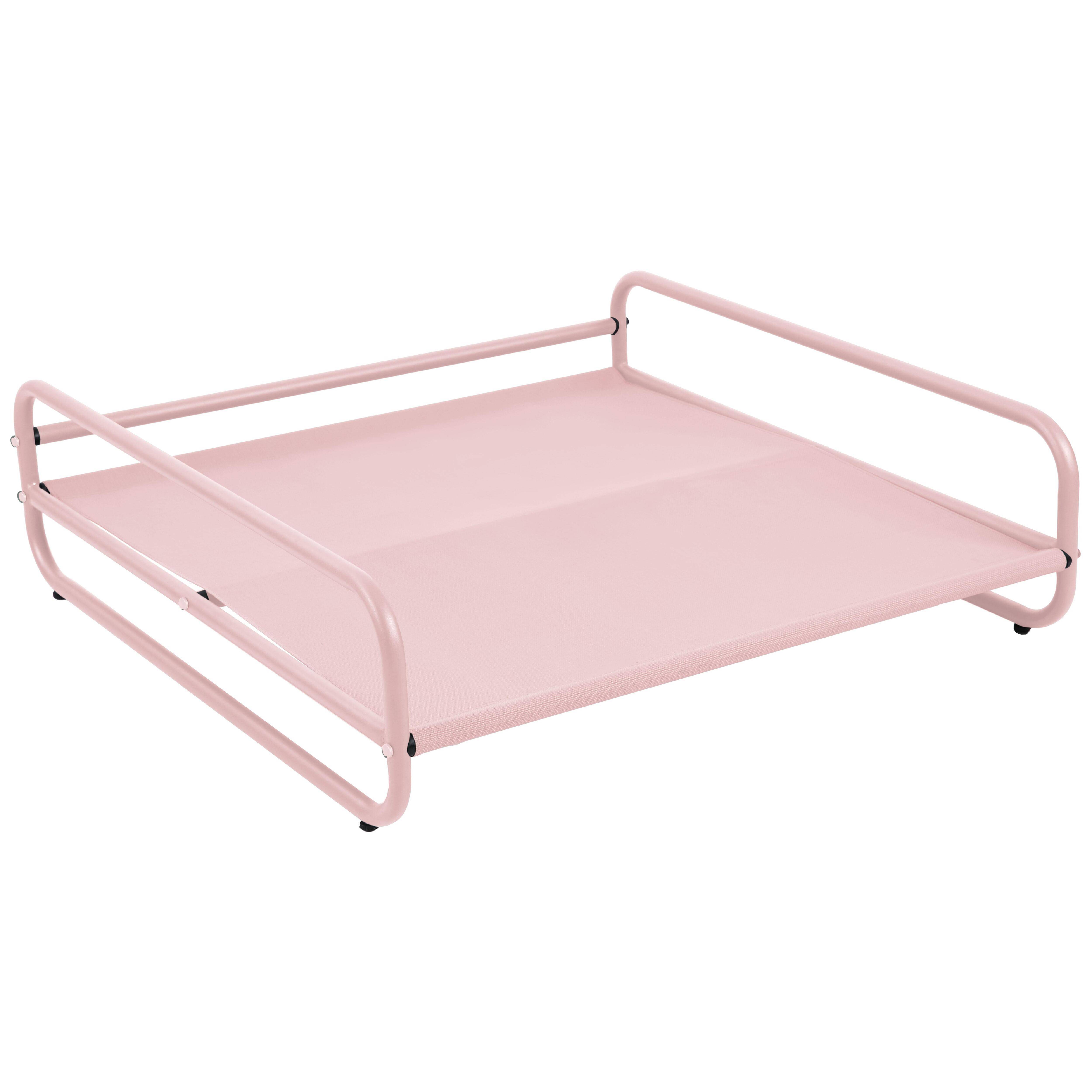 Oviala - Structure pour fauteuil et pouf de salon de jardin modulable rose Mixi - Oviala - Image 2
