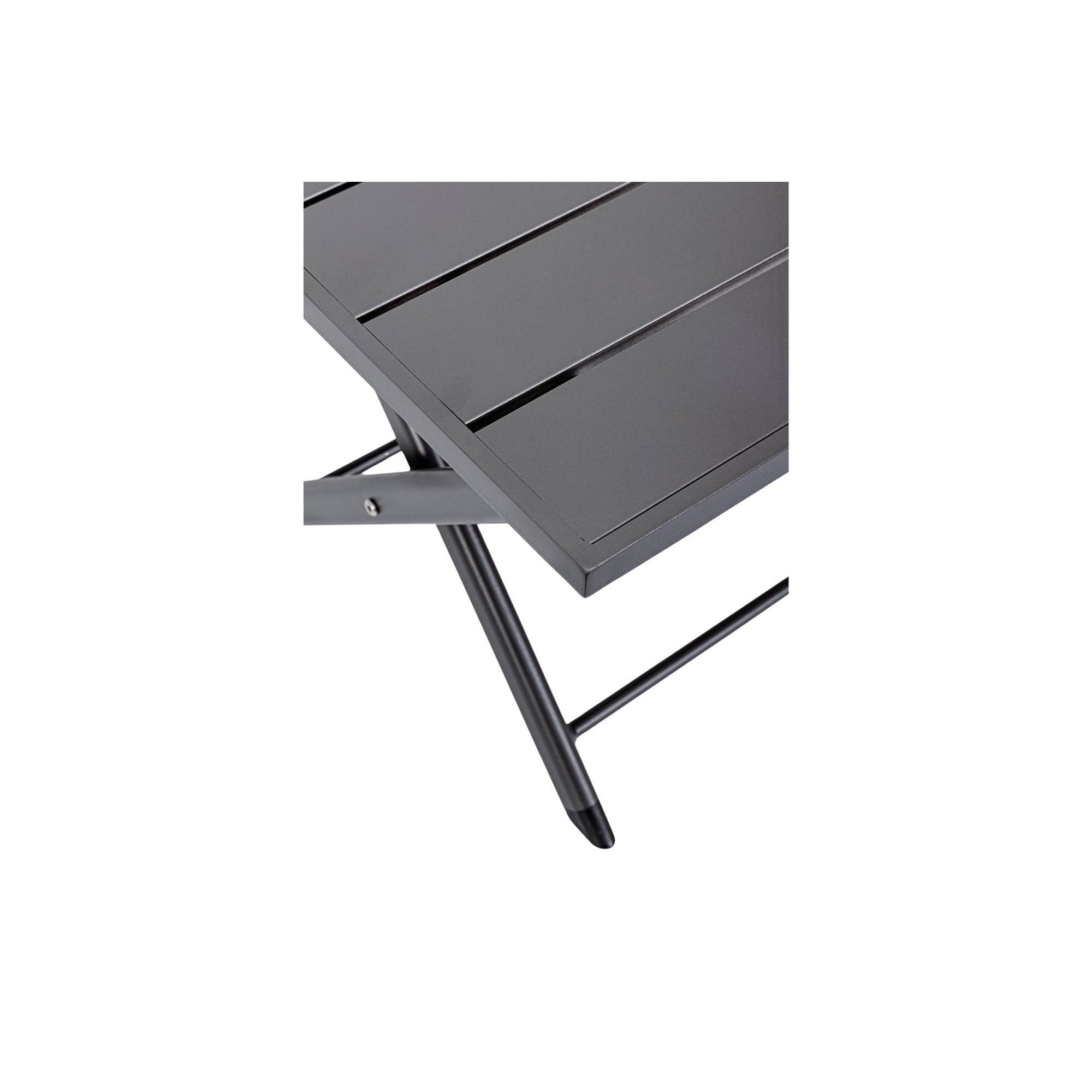 Autre - Table basse pliante de jardin en aluminium L44 - CABOURG - Image 4