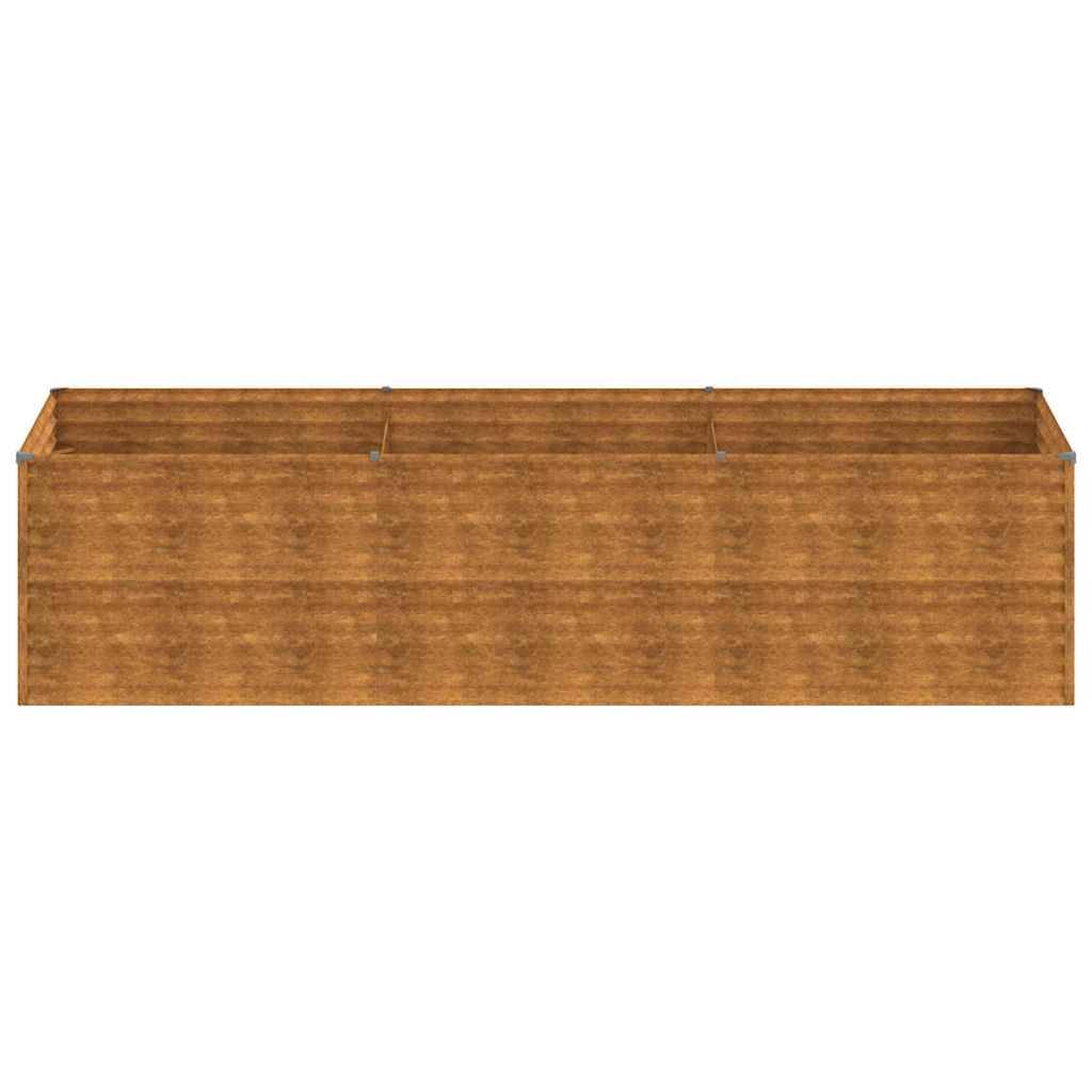 Prolenta Premium - Jardinière acier marron  290 x 100 x 69 cm  - Prolenta premium p380.0 - Image 4