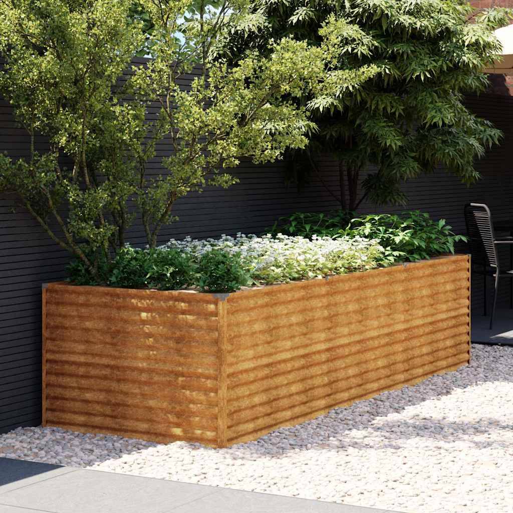 Prolenta Premium - Jardinière acier marron  290 x 100 x 69 cm  - Prolenta premium p380.0 - Image 1