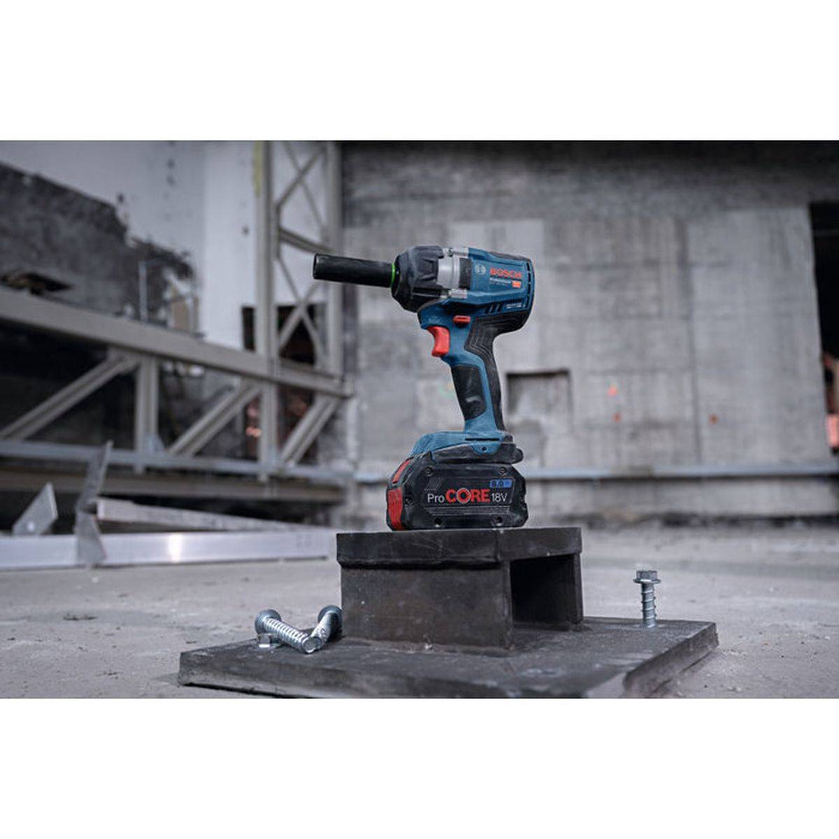 Bosch Professional - Clé à chocs sans fil 18 V BITURBO 750 Nm, 2x 5,0 Ah + chargeur GAL18V-40, L-BOXX 136 - Bosch Professional - Image 4