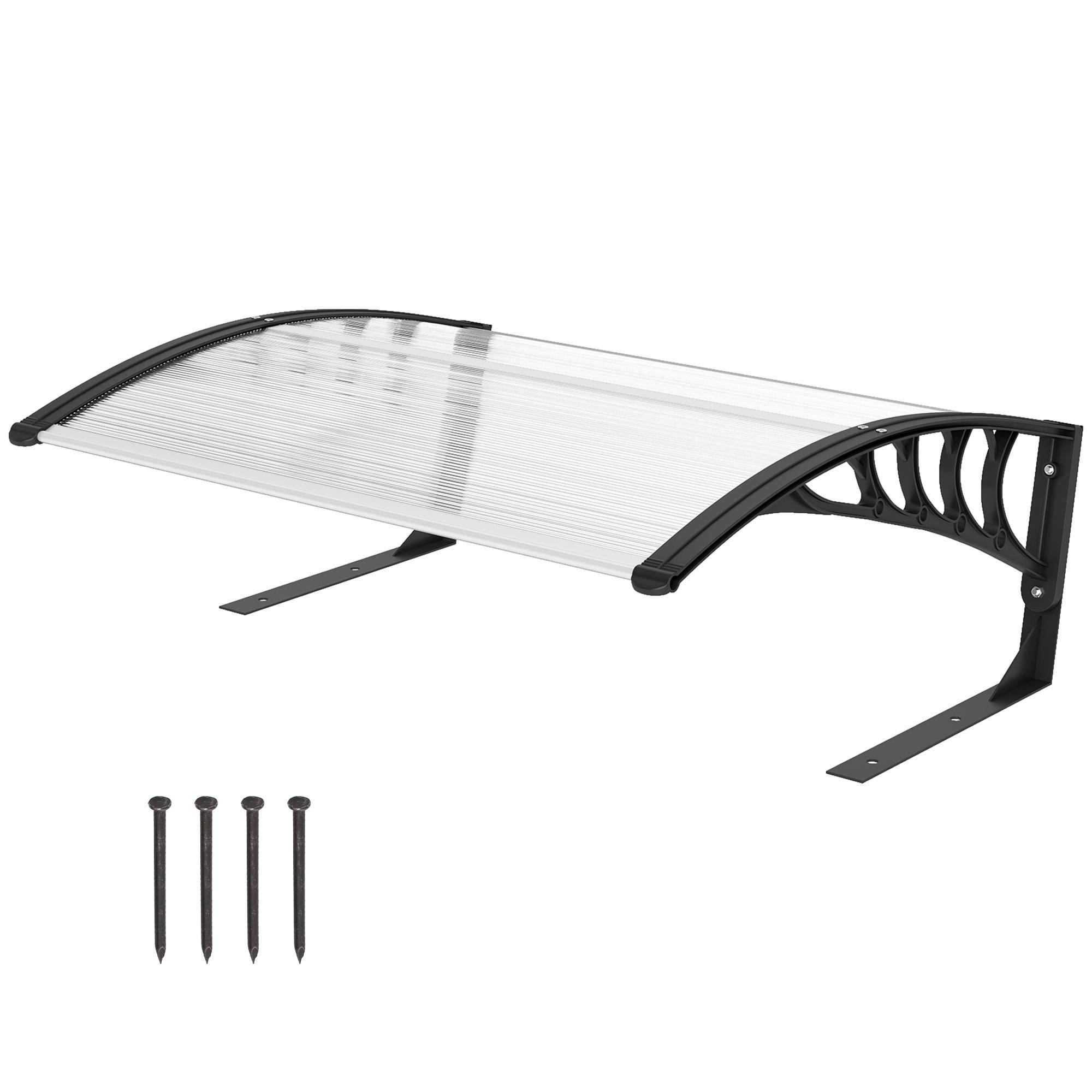Outsunny - Abri pour tondeuse robot toit de garage pour tondeuse contre les UV, la pluie et la neige - 100 x 81 x 43 cm - blanc - Outsunny - Image 5