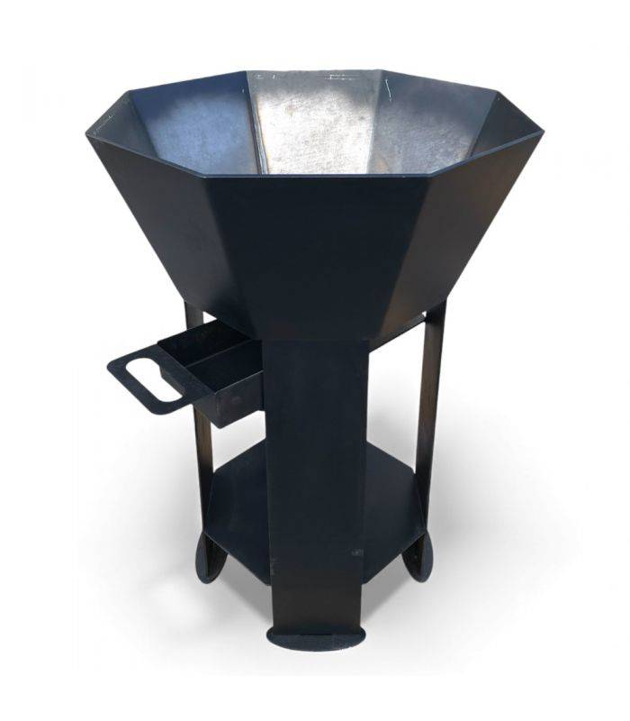 Braséro nu extérieur AKNOR, acier, thermolaqué, 60cm de diamètre - Jardin d'Acier RLD-AK-60 - Image 4