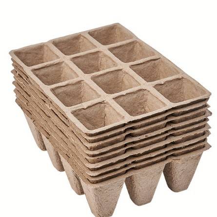 Lot de 10 Pots de Semis avec Étiquettes et Outils - IntiMeg - Image 4