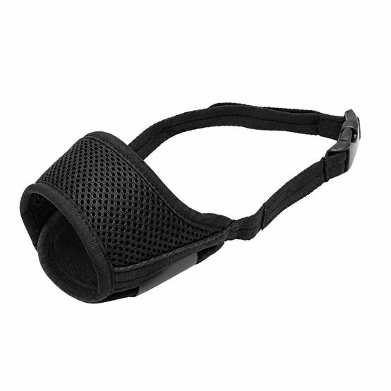 Muselière pour Chien Réglable Nylon Confortable Respirant Anti Mordage Aboiement - Image 1