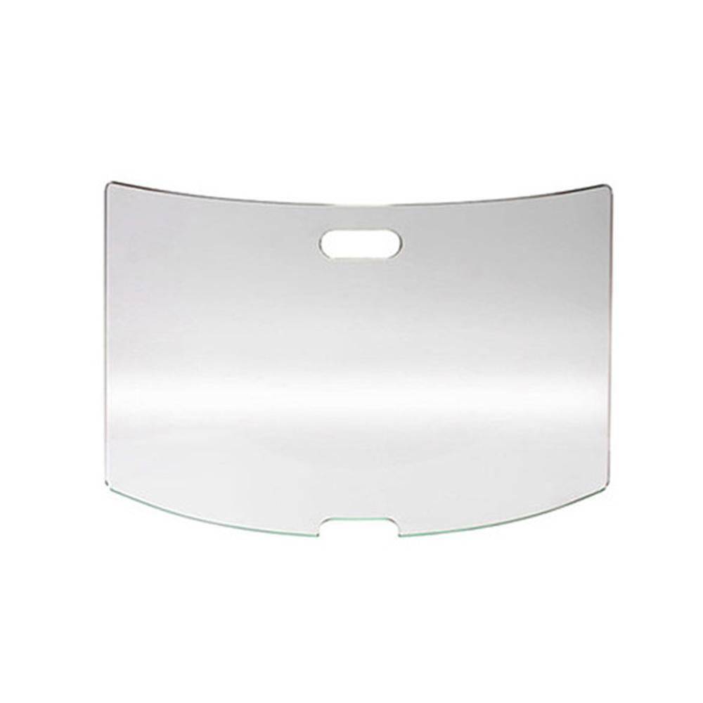 Pare-feu cheminée 65 x 45 cm verre Sécurit - Image 2