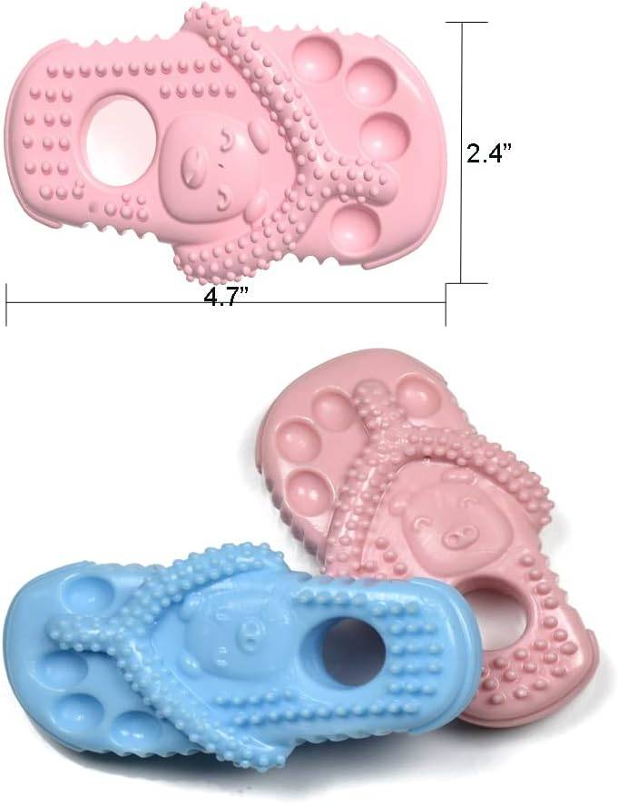 Chaussure à Mâcher pour Chien - Jouet Résistant & Nettoyant-Living123 - Image 4