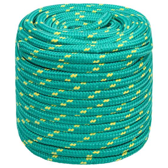 Corde de bateau Vert 18 mm 50 m Polypropylène Maison Chic - Image 1