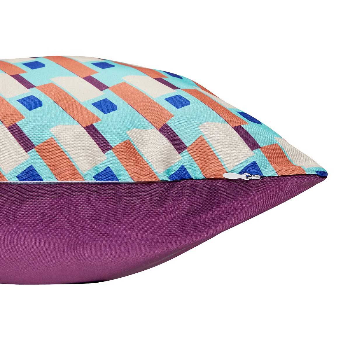 Housse de Coussin Extérieur "Max" 40x40cm Multicolore - Image 2