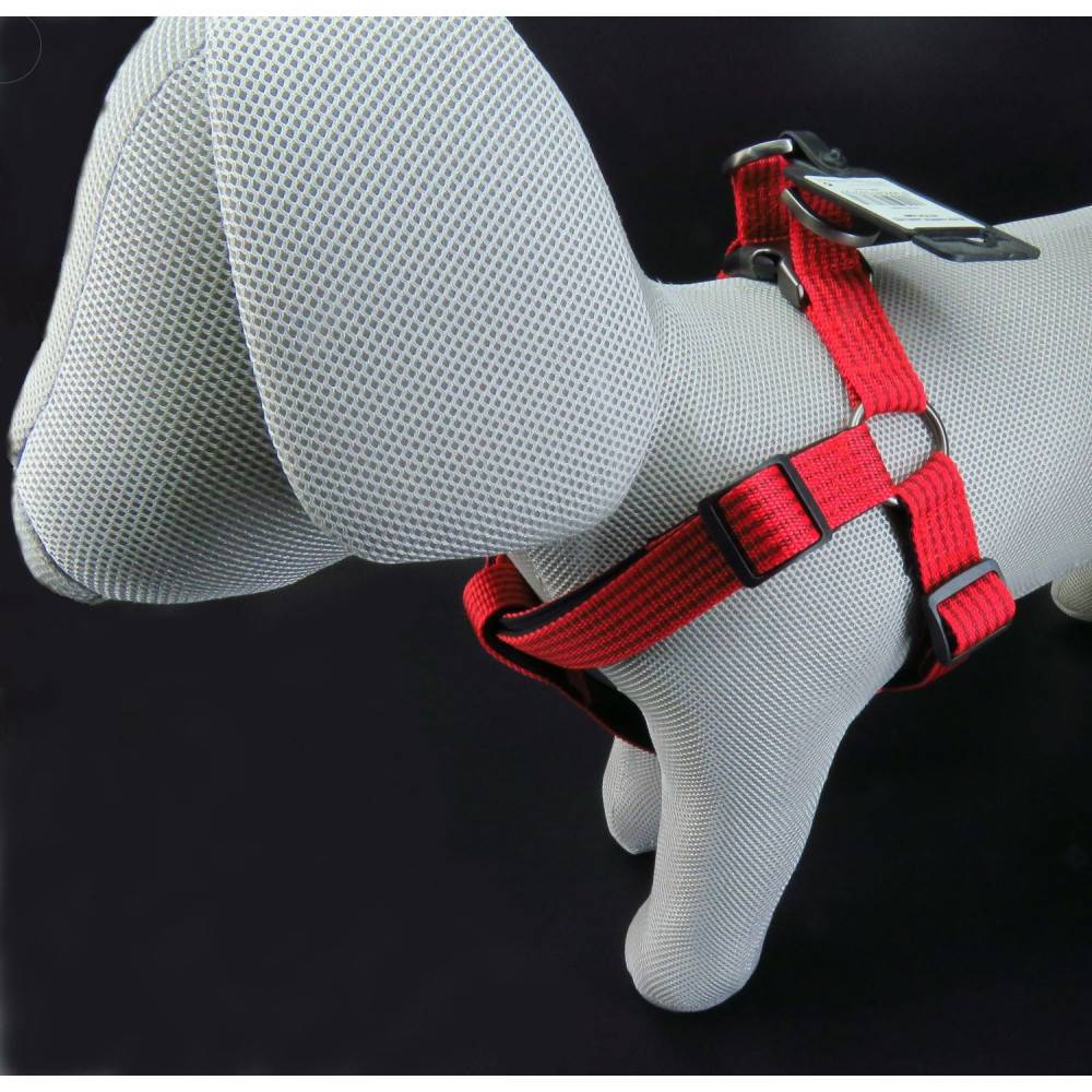 Flamingo - Harnais Jannu  L 40-70 cm 25 mm  rouge pour chien - Image 3