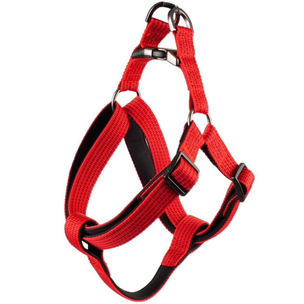 Flamingo - Harnais Jannu  L 40-70 cm 25 mm  rouge pour chien - Image 1
