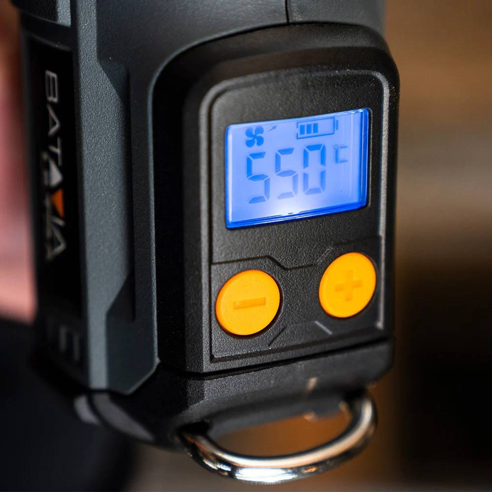 Décapeur thermique sans fil - Maxxpack 18V - avec écran LCD - vendue sans batterie ni chargeur - Image 3