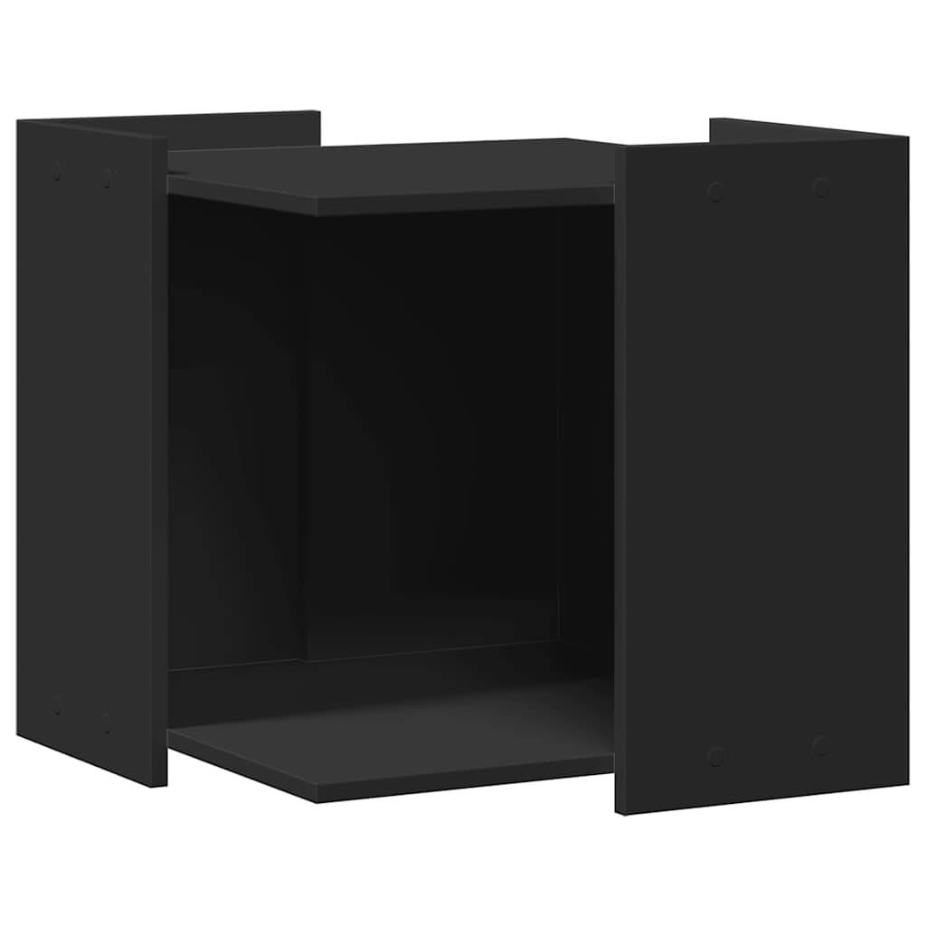 Prolenta Premium - Meuble à litière pour chat bois noir 53 x 53 x 51 cm - Prolenta premium p335.4 - Image 1