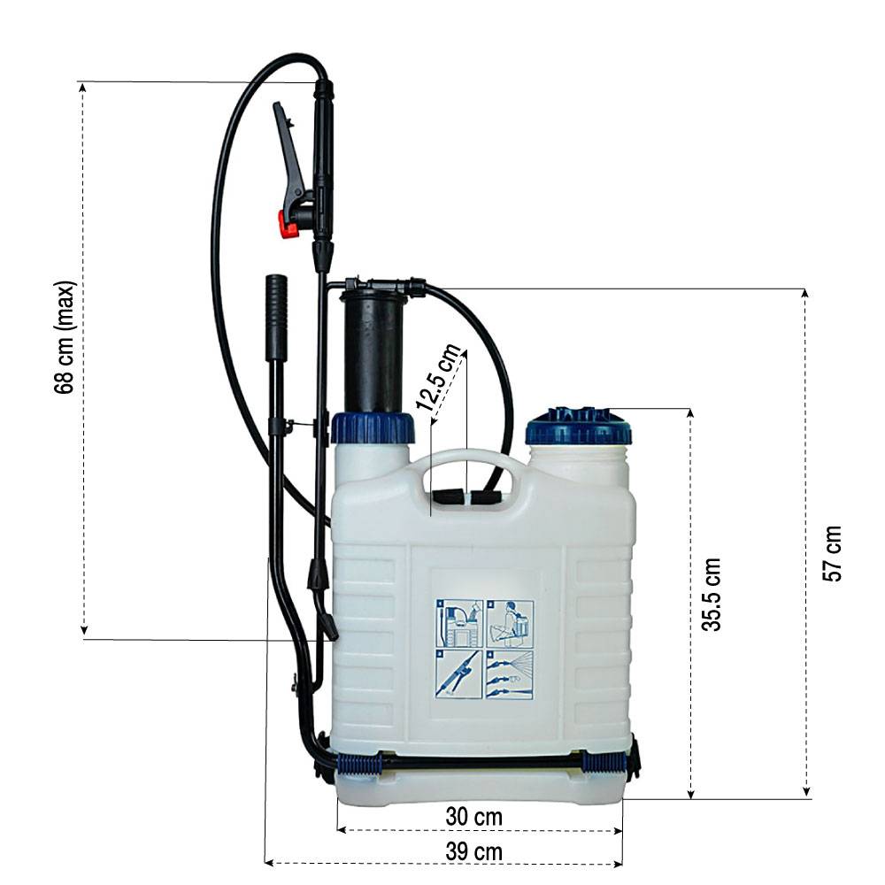 Pulvérisateur à dos 12 litres - Image 7