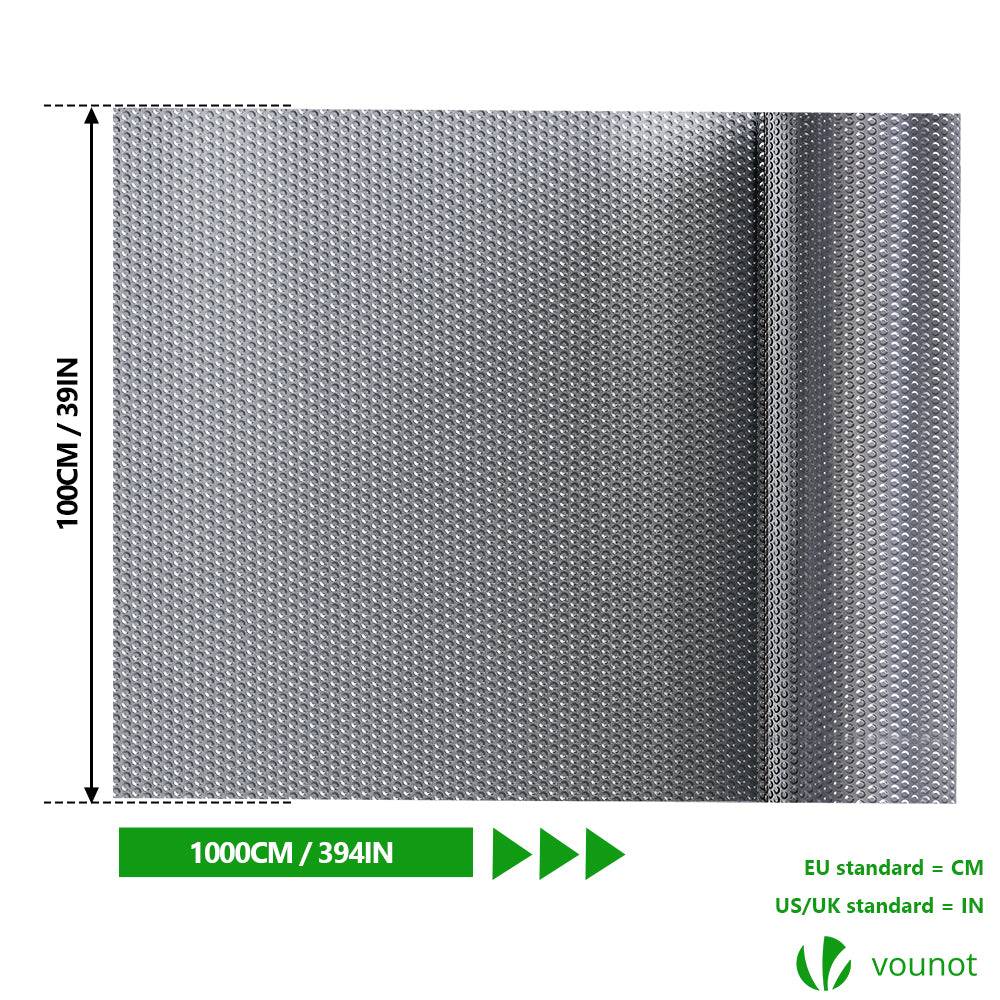 Isolant thermique a bulle double couche aluminium radiateur reflecteur 1x10m - Image 4