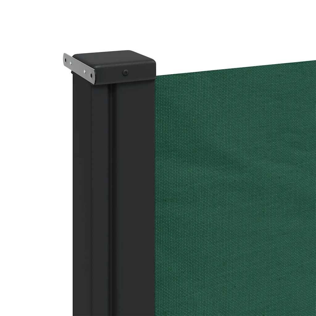 Auvent latéral rétractable polyester vert foncé 600 x 10 x 200 cm - PANGIVO - Image 7