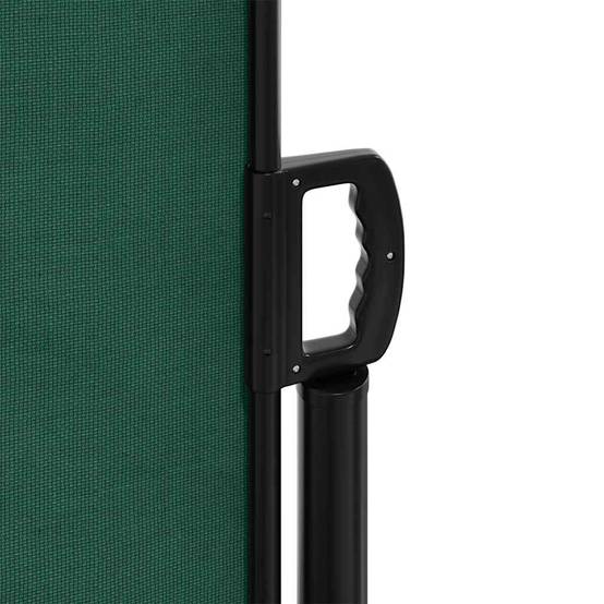 Auvent latéral rétractable polyester vert foncé 600 x 10 x 200 cm - PANGIVO - Image 8