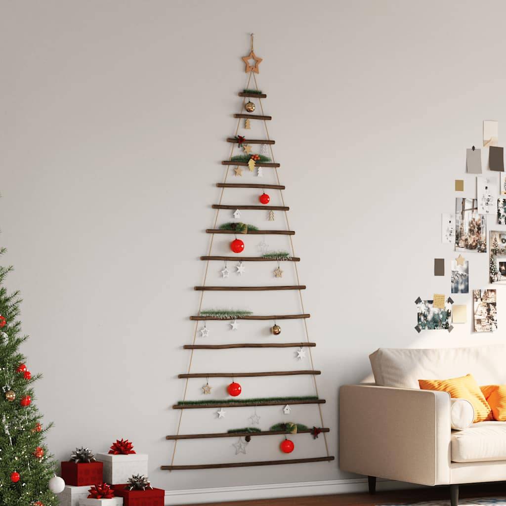 Vidaxl - Sapin de Noël suspendu avec étoile supérieure 100 x 210 cm Branche naturelle vidaXL 4101013 - Image 4
