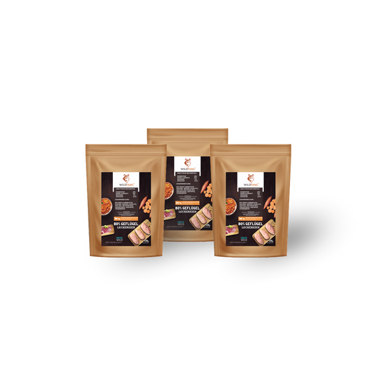 Wildfang - Wildfang - Snacks avec 80% de volaille - sans céréales - 3 x 70 g - Image 1