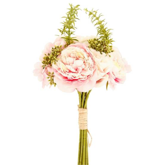 Bouquet de Fleurs "Celia" 35cm Rose - Image 1