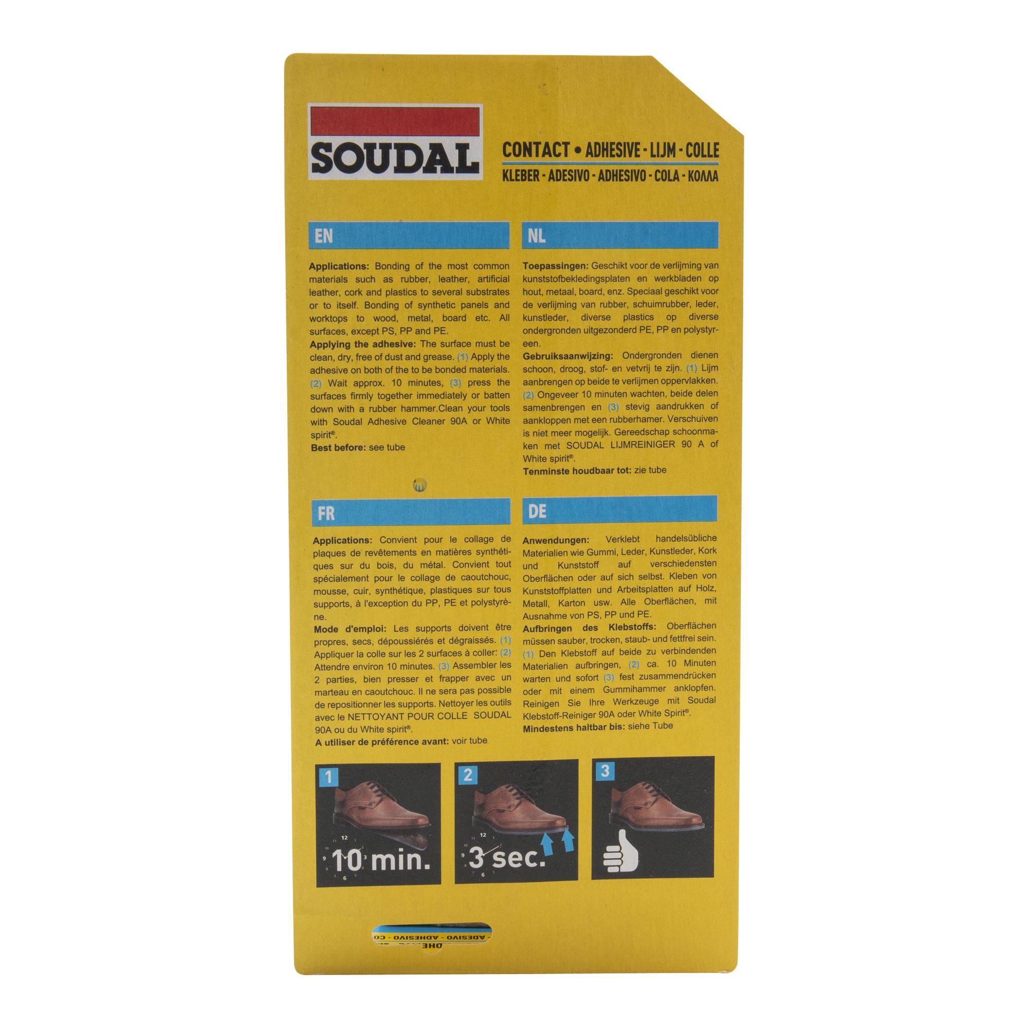 Colle néoprène liquide en tube 125ml - Image 5