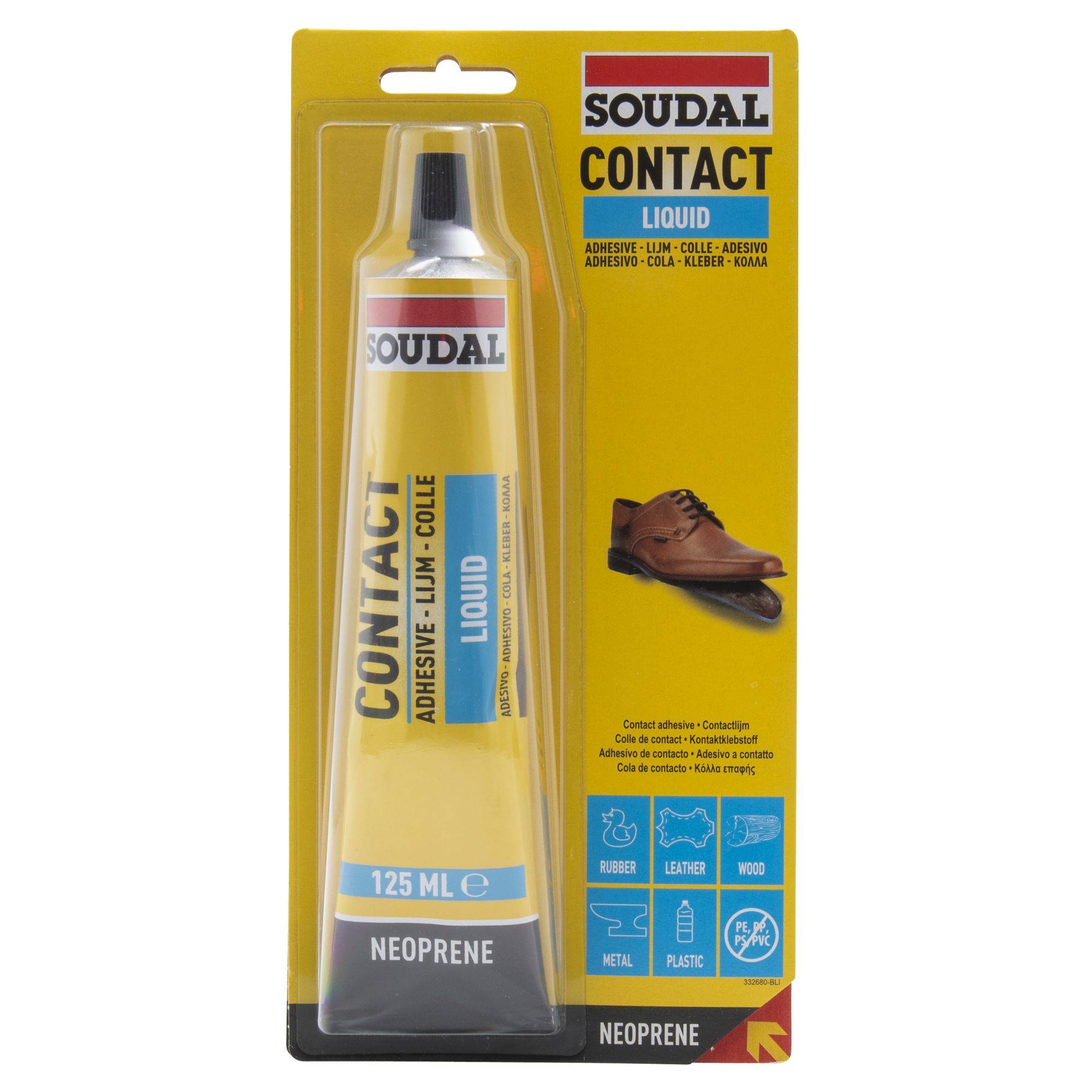 Colle néoprène liquide en tube 125ml - Image 1