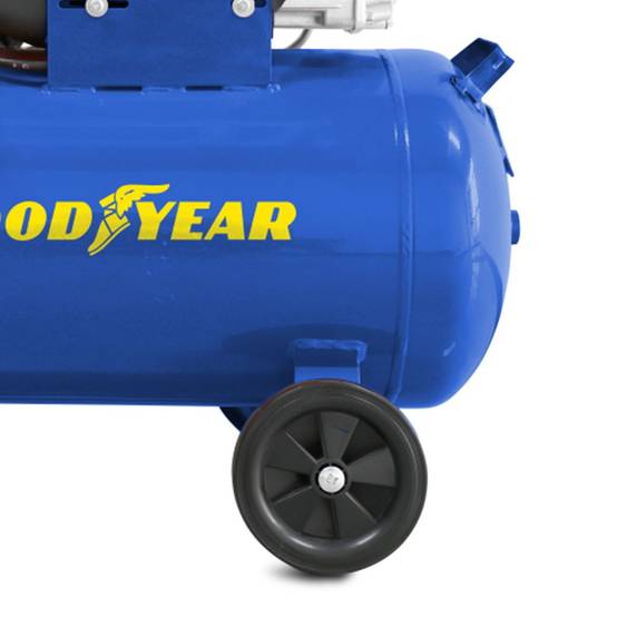 Compresseur d'air Silencieux 50 Litres 8 bar 2CV 1.5KW 115 PSI + Kit Air comprimé 5 pièces GOODYEAR - Image 5